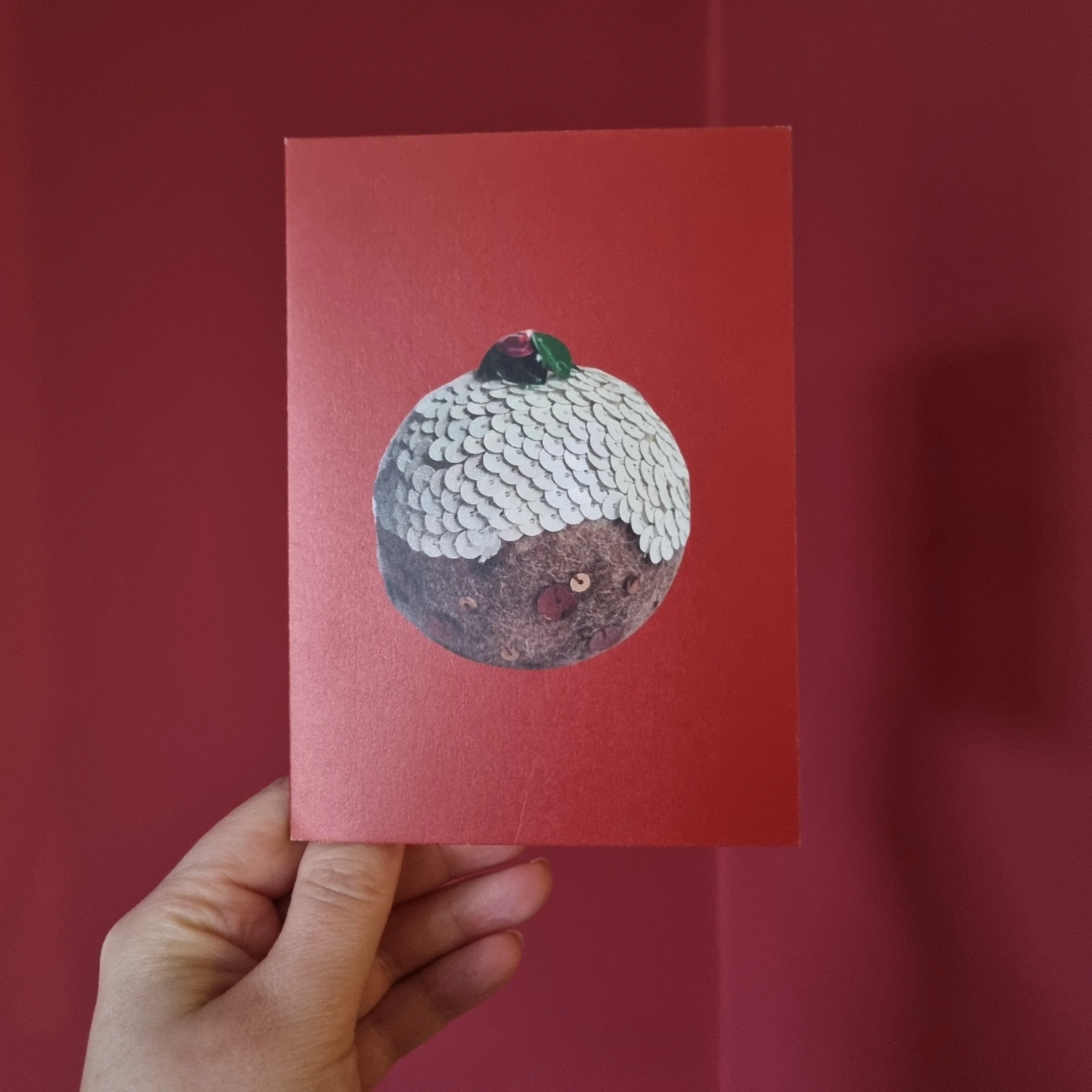 The Christmas Pudding Card