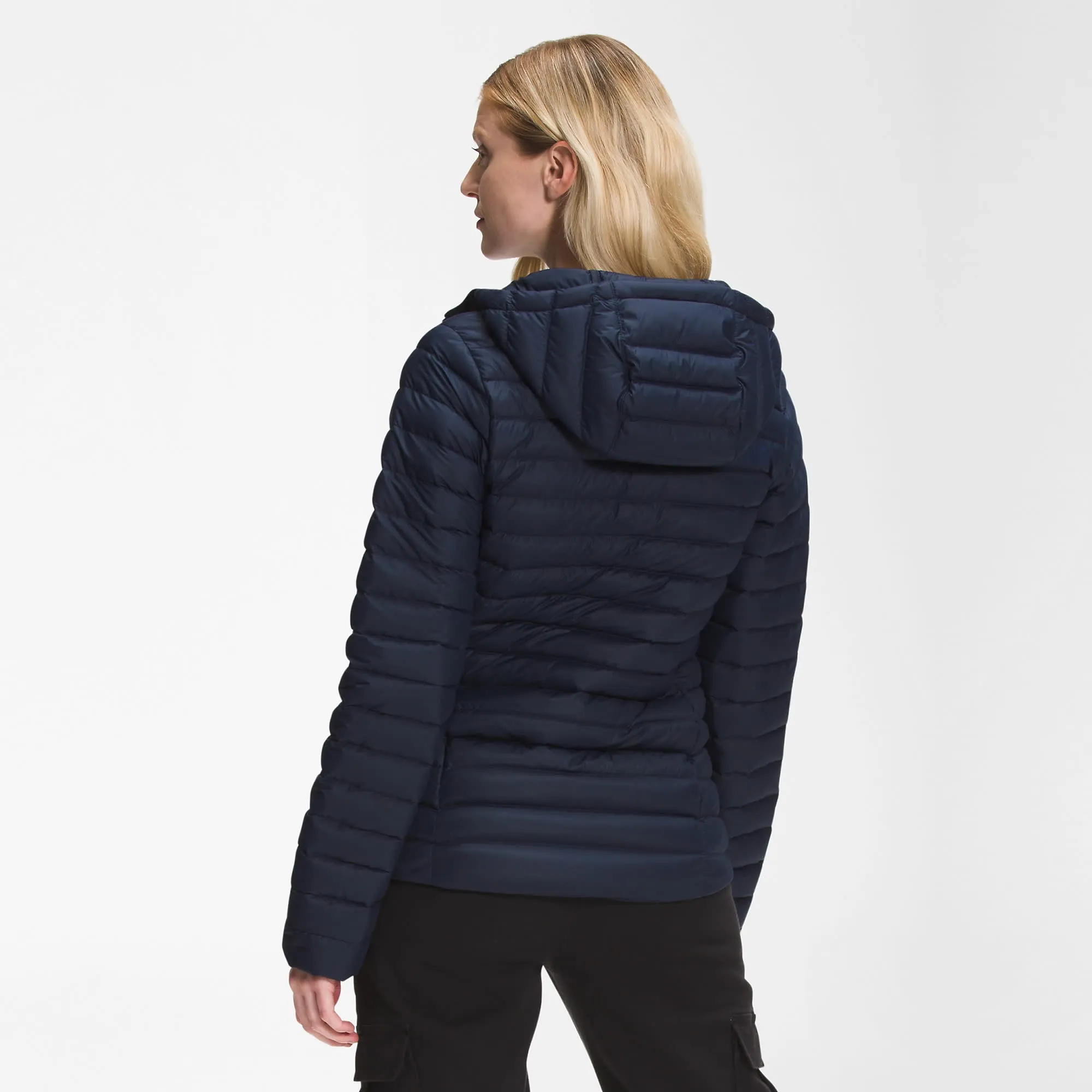 The North Face Women&#x27;s Stretch Down Hoodie Aviator Navy | Buy The North Face Women&#x27;s Stretch Down Hoodie Aviator Navy here | Outnorth