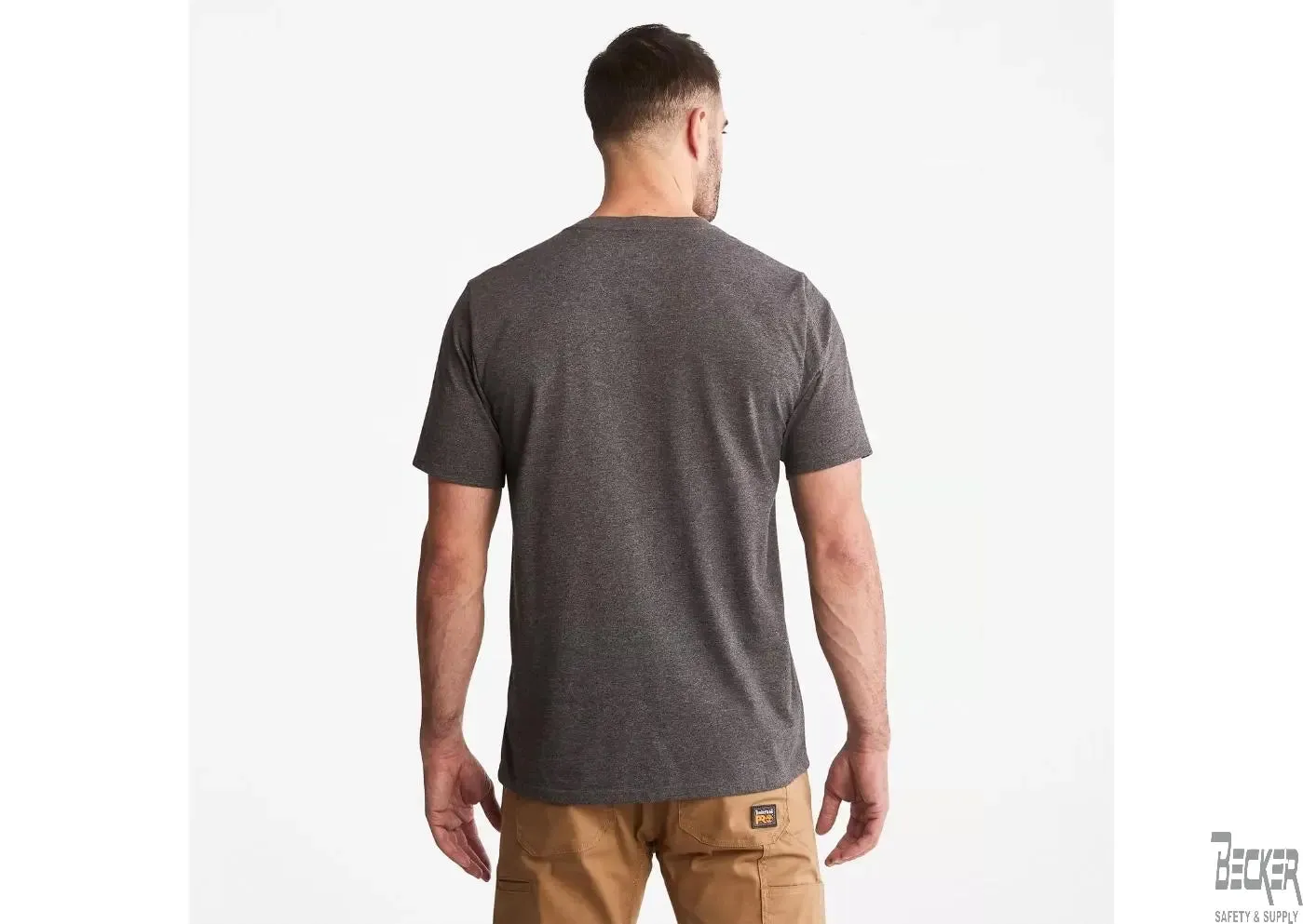 TIMBERLAND PRO - Base Plate Short Sleeve T-Shirt, Burnt Olive