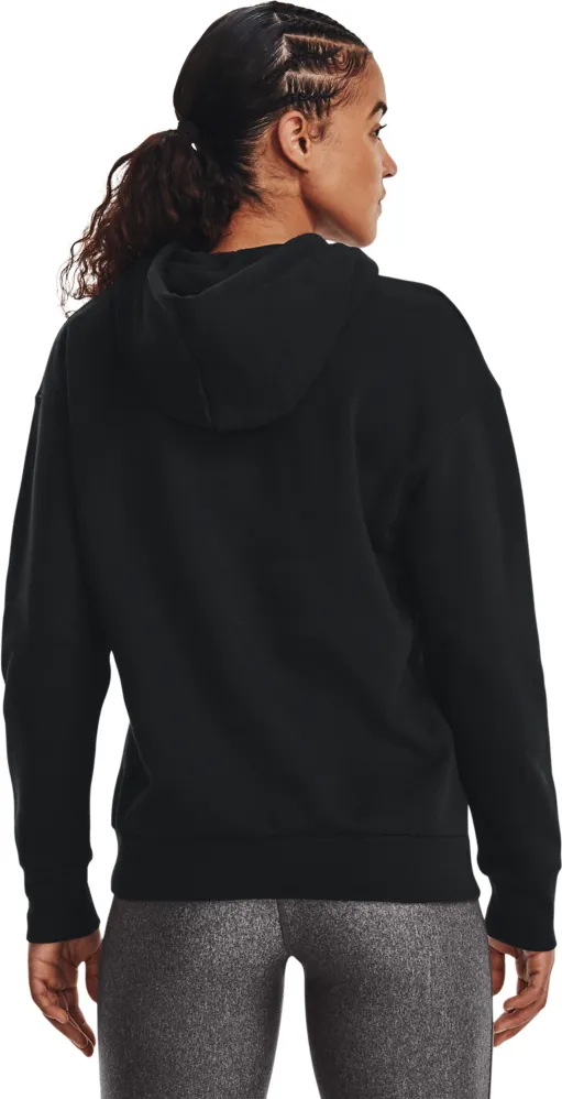 Under Armour Women&#x27;s Essential Fleece Hoodie Black | Buy Under Armour Women&#x27;s Essential Fleece Hoodie Black here | Outnorth
