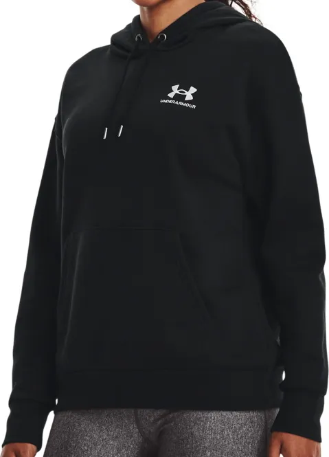 Under Armour Women&#x27;s Essential Fleece Hoodie Black | Buy Under Armour Women&#x27;s Essential Fleece Hoodie Black here | Outnorth