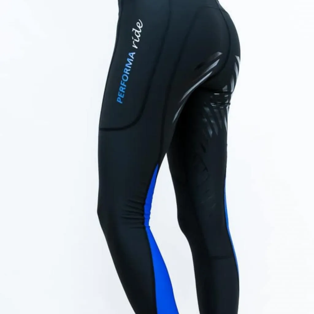 Unleash Your Style with Color Block Equestrian Rider Tights