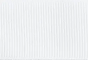 White Grosgrain Ribbon cut to 80CM (24 pieces)