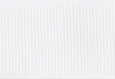 White Grosgrain Ribbon cut to 80CM (24 pieces)