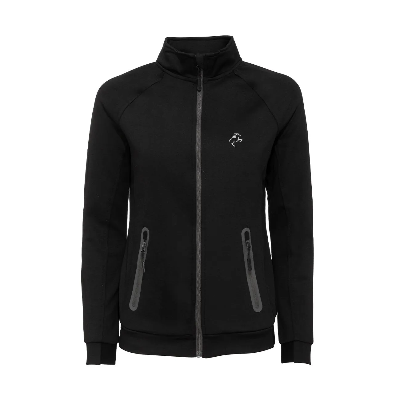 WOMEN&#x27;S FULL ZIP HIGH NECK SWEATSHIRT