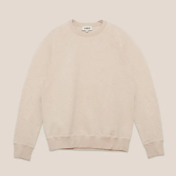 YMC Schrank Sweatshirt - Ecru Marl